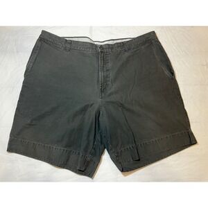 Columbia Men's Gray Charcoal Cargo Shorts Size 40 Cotton Blend Outdoor Casual